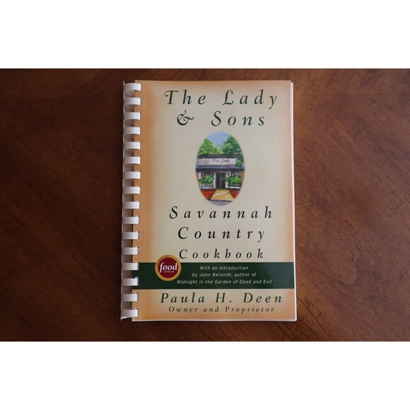 Paula Deen Cookbook Lot The Lady & Sons Savannah Country Too Set Spiral + Whistl - Picture 4 of 12